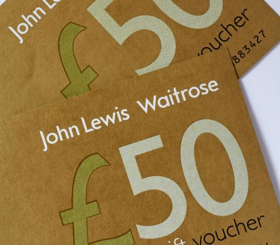 John Lewis vouchers
